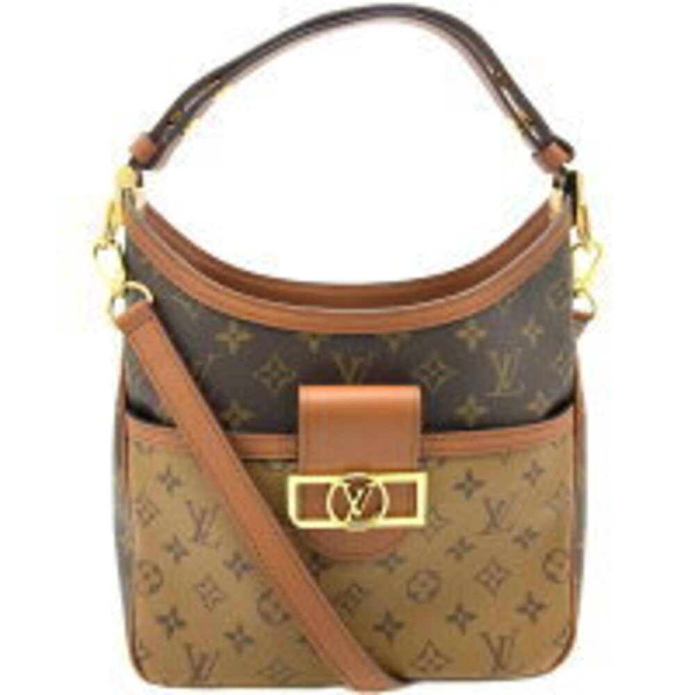LOUIS VUITTON Hobo Dauphine Monogram Reverse Bag Shoulder Strap